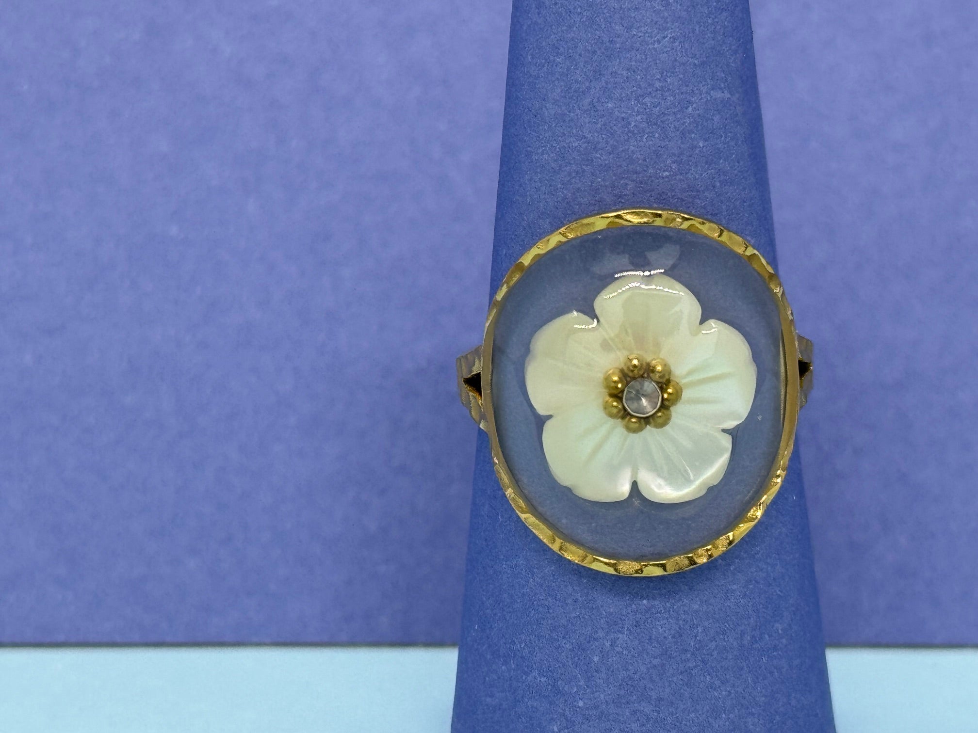 Bague fleur