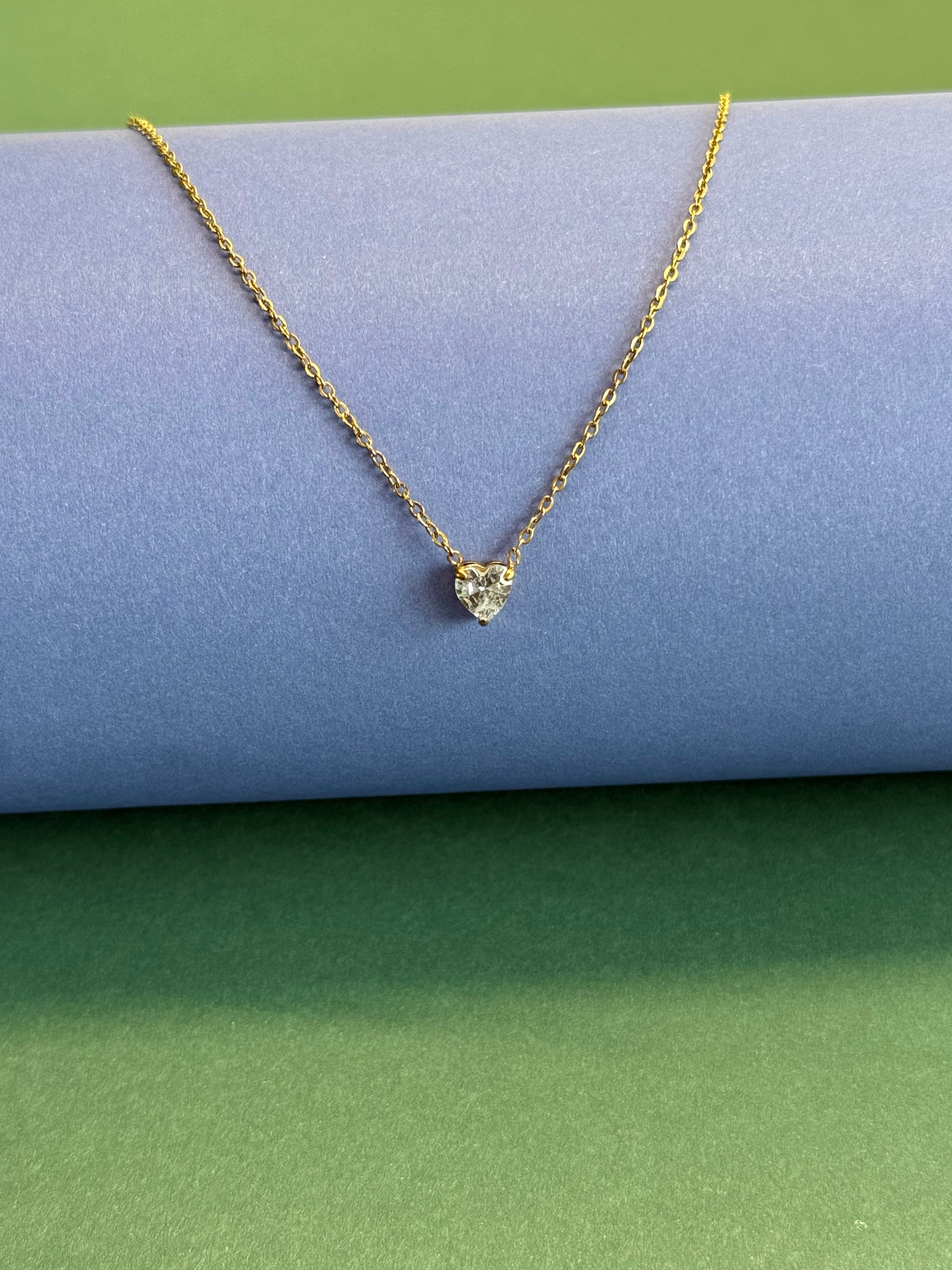 Collier avec pendentif coeur